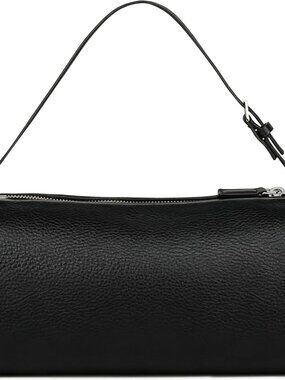 Luxury Full-Grained Leather Crossbody Purses for Women Elegant Shoulder Bag